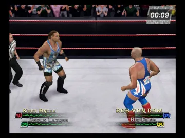 WWE Raw 2 (USA) screen shot game playing